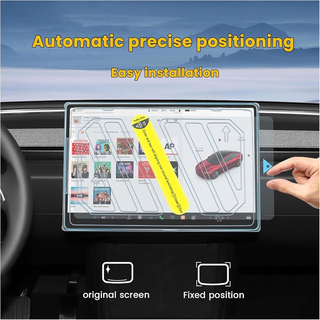 DYLNK™ SmartAlign Dust-Free Screen Protector